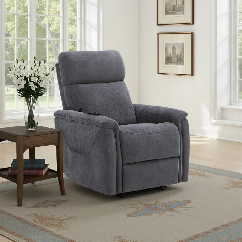 Power Lift Recliner with Power Headrest, Lumbar, Heat & Massage