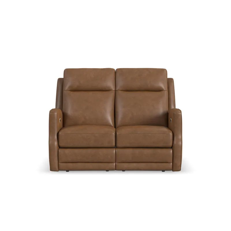 Power Reclining Loveseat with Power Headrests and Lumbar