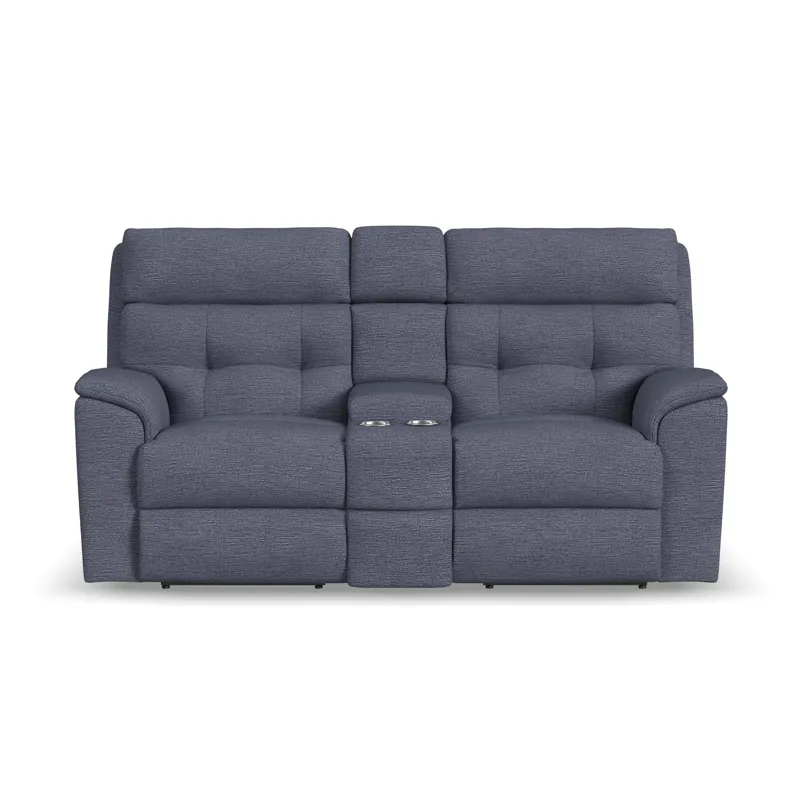 Power Reclining Loveseat with Console