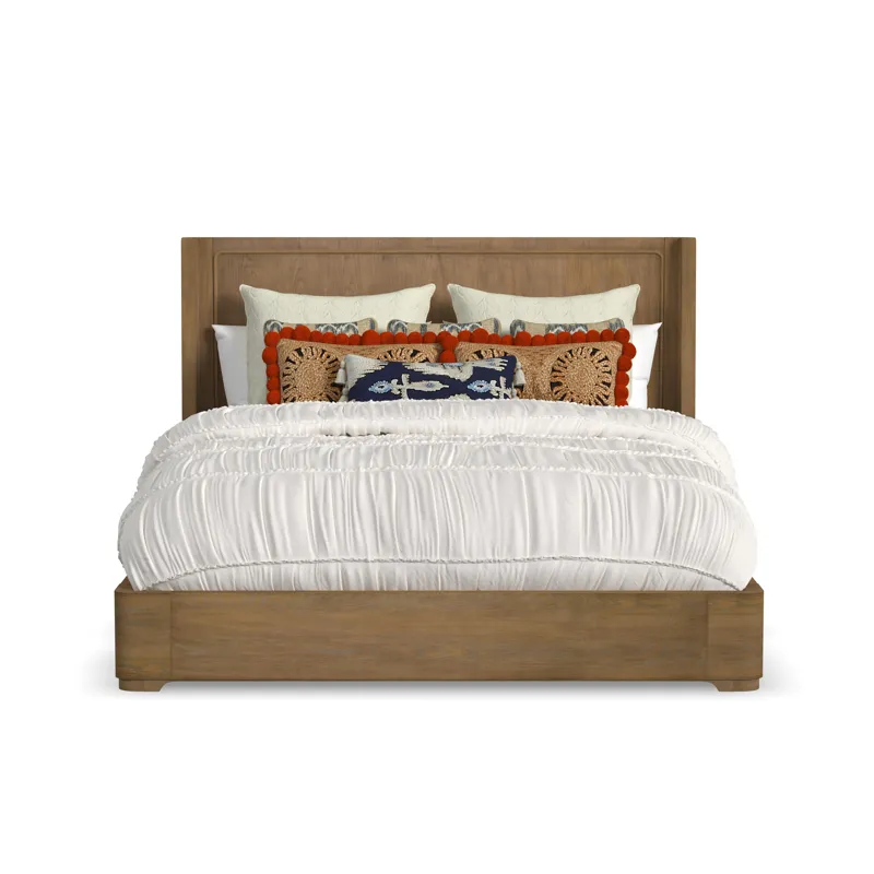 King Panel Storage Bed