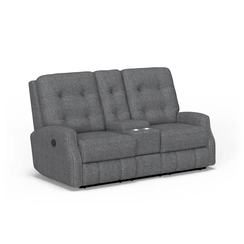 Power Reclining Loveseat with Console