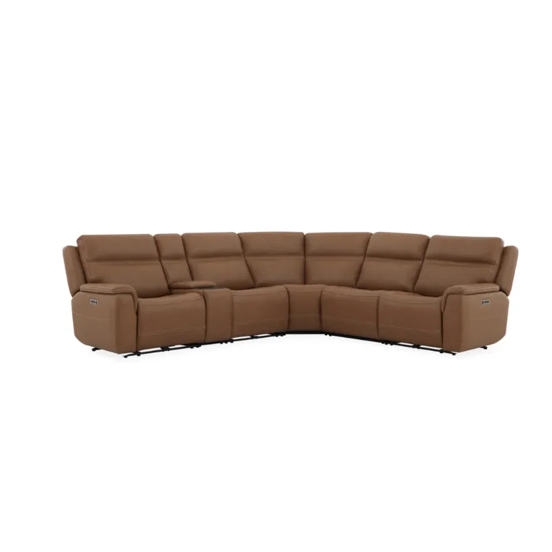 FLE 1845 6PC SECTIONAL LEA:727-73