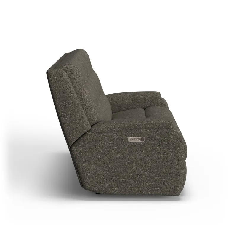 Power Reclining Sofa with Power Headrests & Lumbar