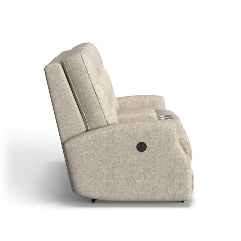 Power Reclining Loveseat with Console