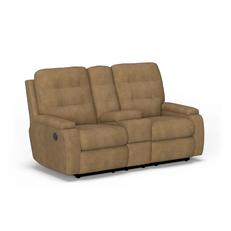 Power Reclining Loveseat with Console