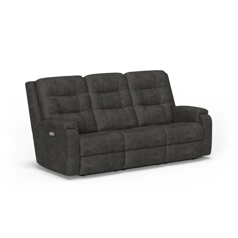 Power Reclining Sofa with Power Headrests