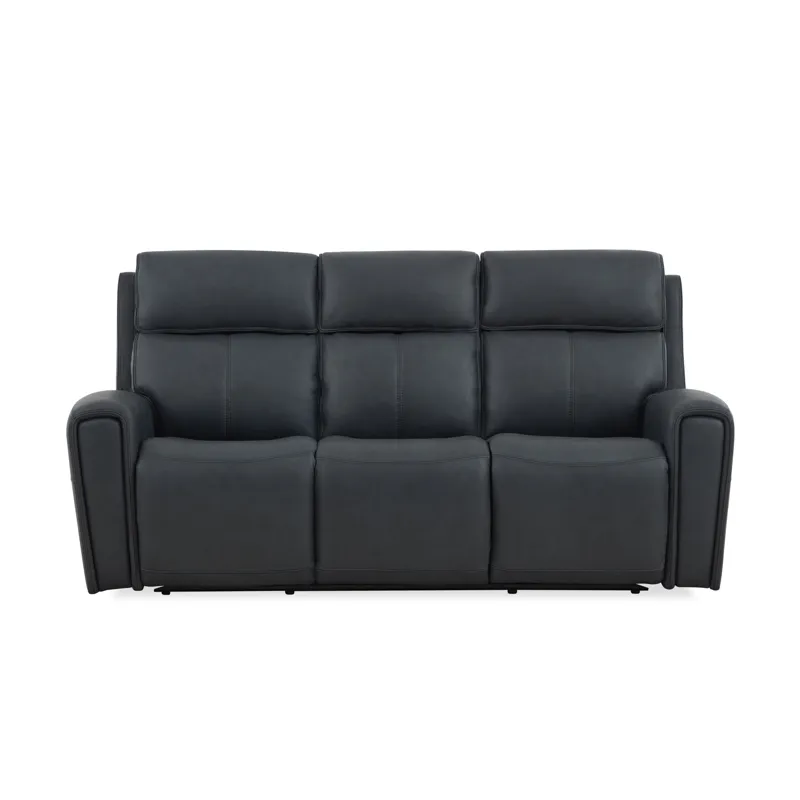 Power Reclining Sofa with Console, Power Headrest & Lumbar