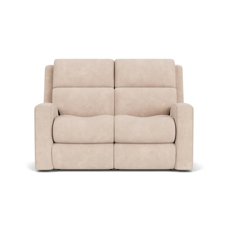 Power Reclining Loveseat with Power Headrests & Lumbar