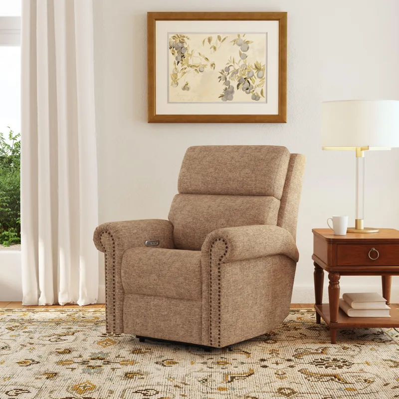 Power Recliner with Power Headrest & Lumbar