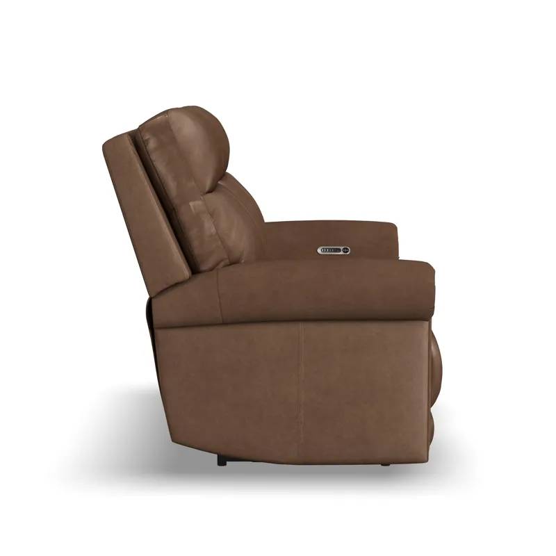 Power Reclining Loveseat with Power Headrest & Lumbar