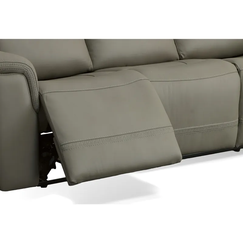 Power Reclining Sectional with Power Headrests & Lumbar
