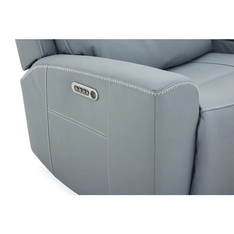 Power Reclining Sectional with Power Headrest & Lumbar