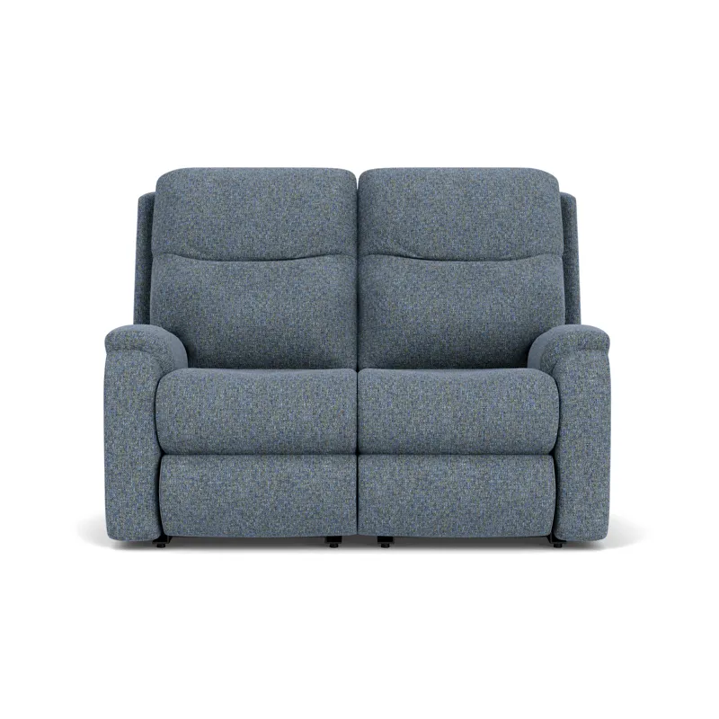 Power Reclining Loveseat with Power Headrests & Lumbar