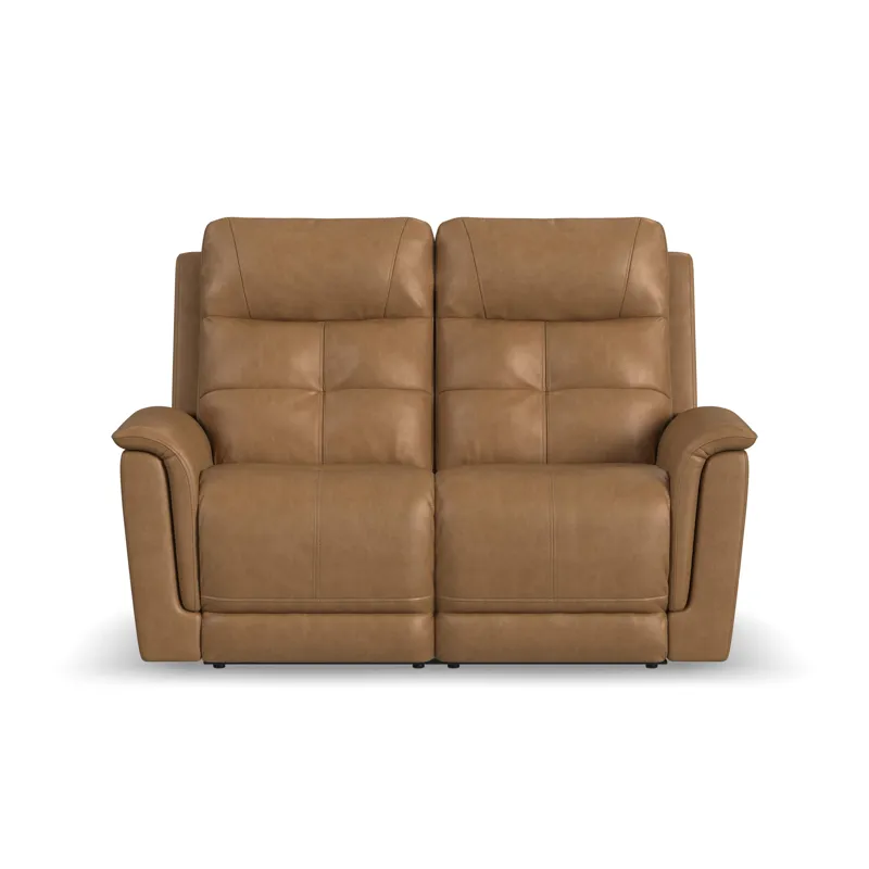 Power Reclining Loveseat with Power Headrest, Lumbar, Heat & Massage