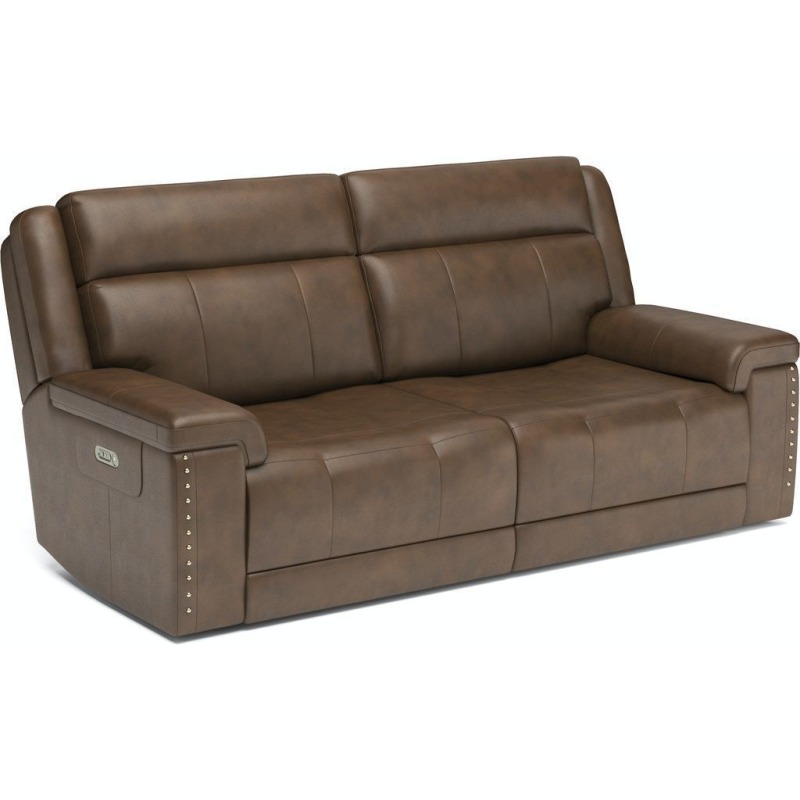 Yuma Power Reclining Sofa with Power Headrests 104062PH by Flexsteel