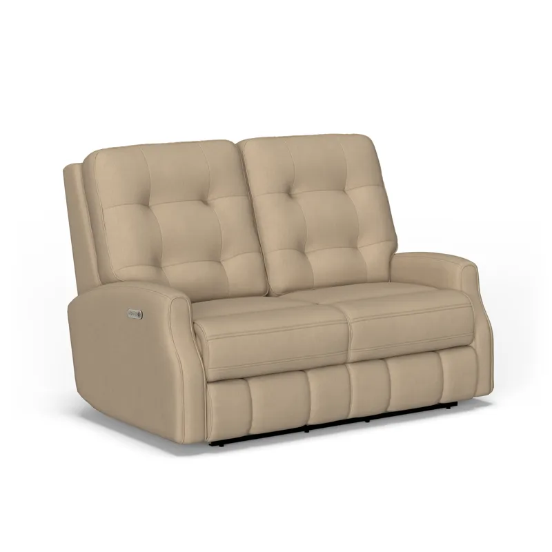 Power Reclining Loveseat with Power Headrests