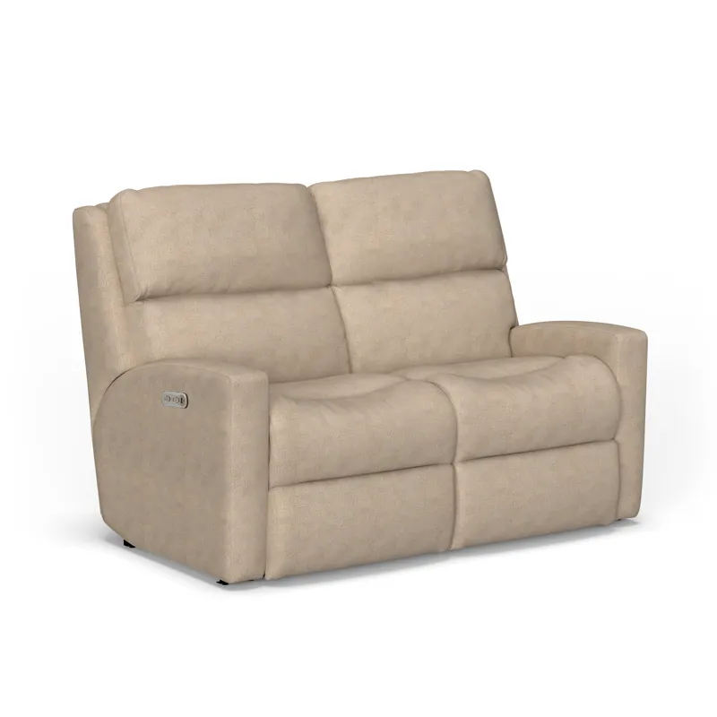 Power Reclining Loveseat with Power Headrests