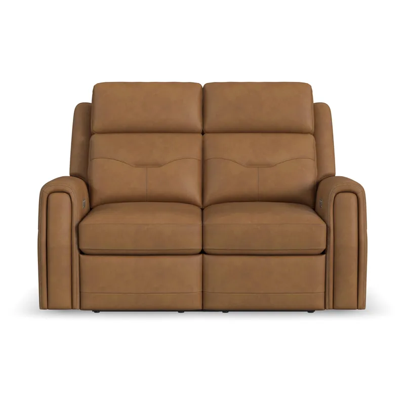Power Reclining Loveseat with Power Headrest, Lumbar, Heat & Massage