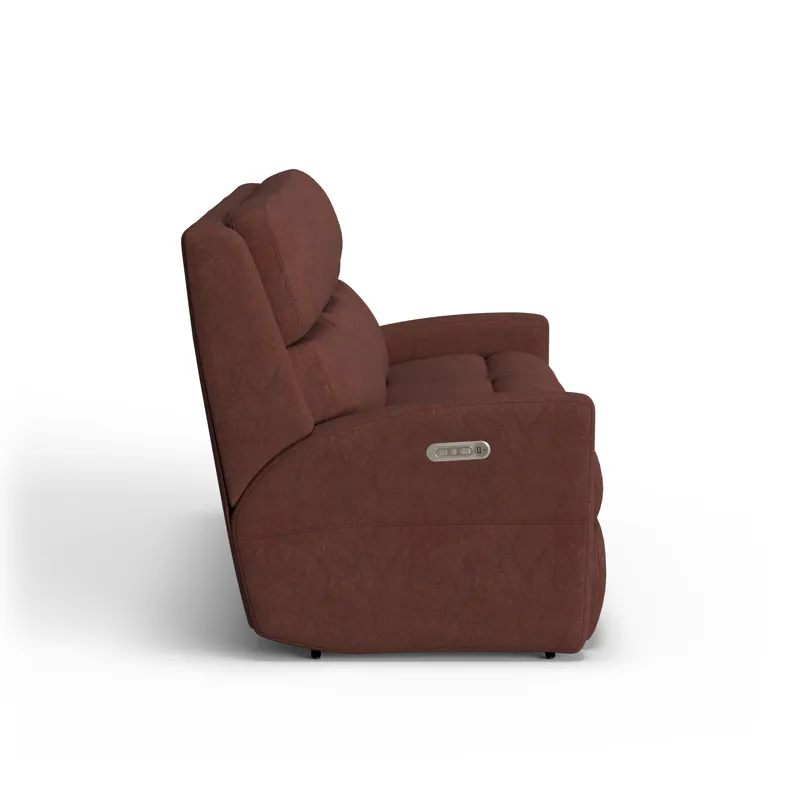 Power Reclining Sofa with Power Headrests