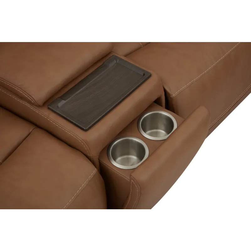 Power Reclining Sectional with Power Headrests & Lumbar