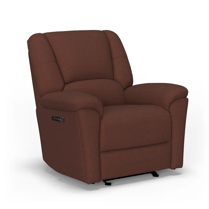 Power Gliding Recliner with Power Headrest & Lumbar