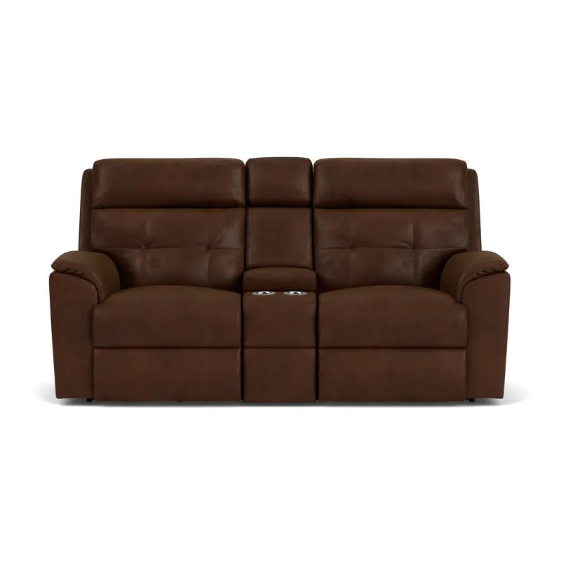 Reclining Loveseat with Console