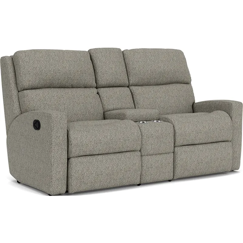 Reclining Loveseat with Console