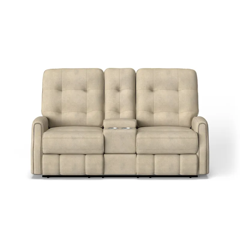 Reclining Loveseat with Console