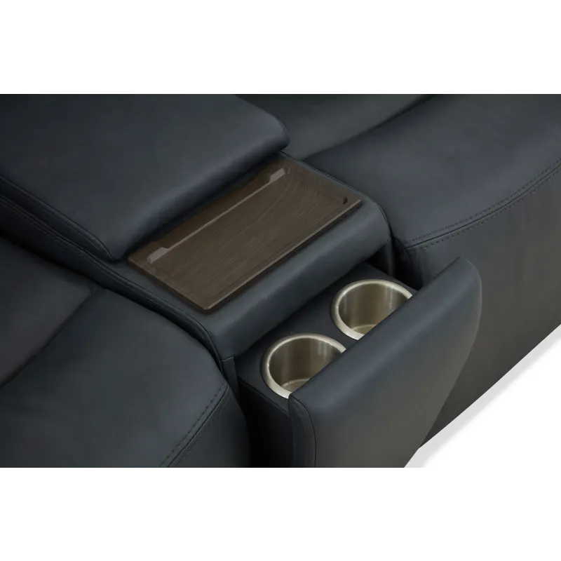 Power Reclining Loveseat with Console, Power Headrest & Lumbar