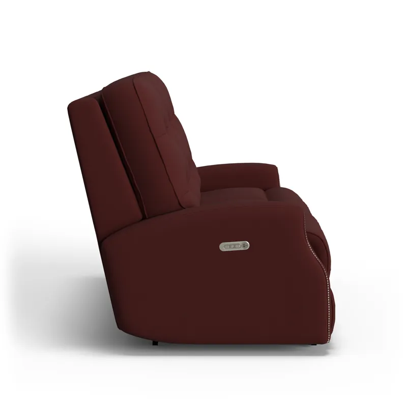 Power Reclining Sofa with Power Headrests