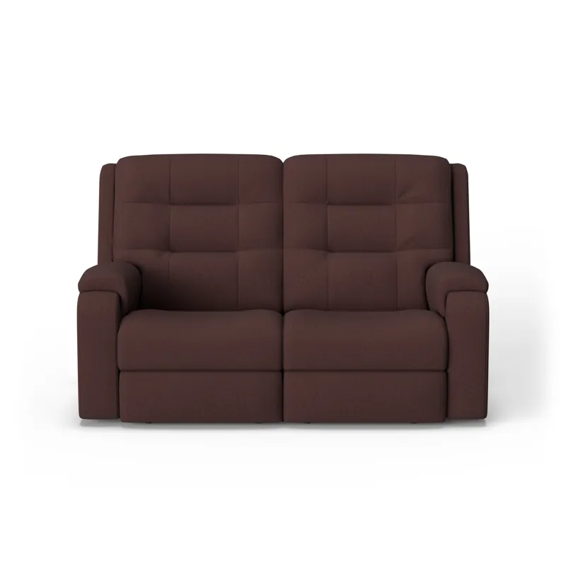 Power Reclining Loveseat with Power Headrests