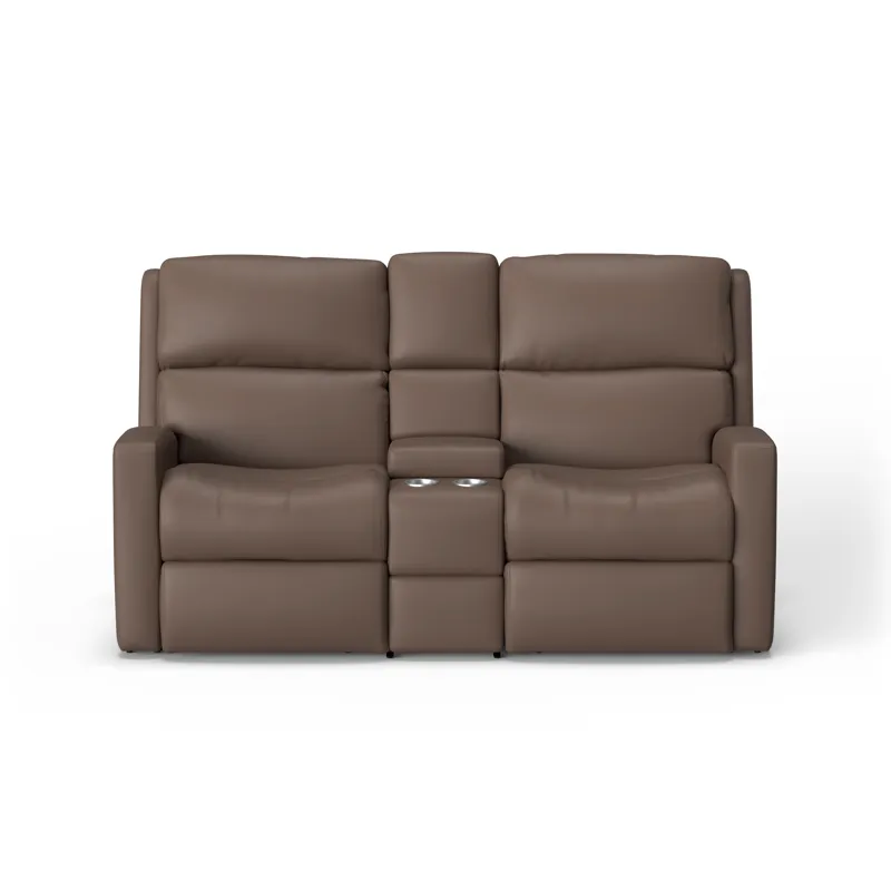 Power Reclining Loveseat with Console