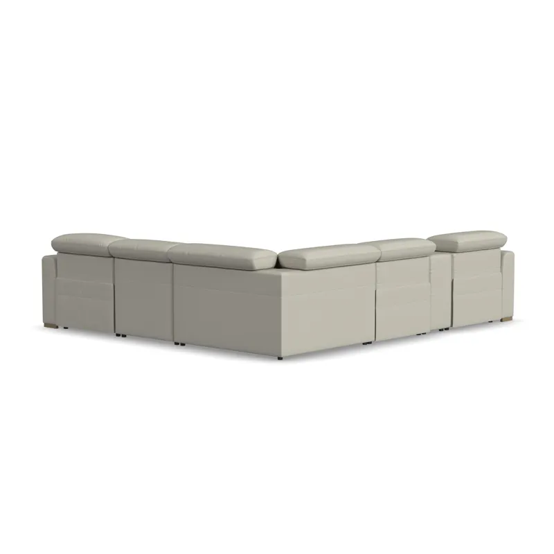 Power Reclining Sectional with Power Headrests