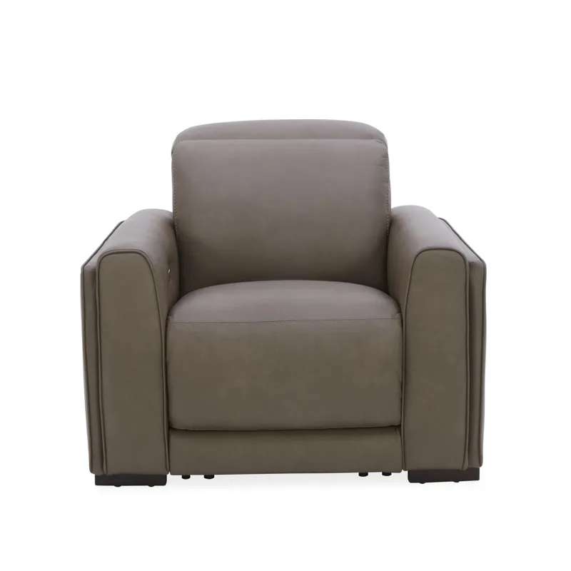 Sola Power Recliner with Power Headrest, Lumbar, Heat & Massage