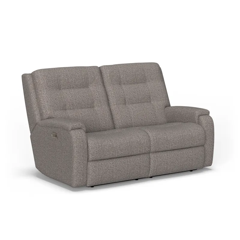 Power Reclining Loveseat with Power Headrests & Lumbar