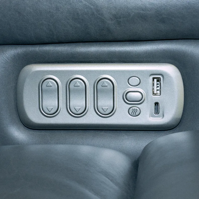 Power Reclining Sofa with Power Headrests, Lumbar, Heat & Massage