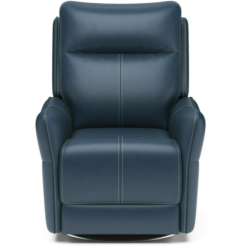 Spin Swivel Power Recliner with Power Headrest & Lumbar 150452PH by