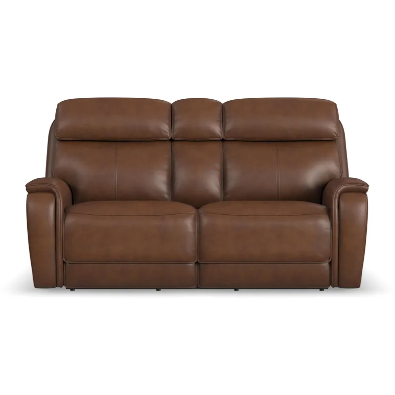 Walker Power Reclining Loveseat w/ Console, Power Headrest & Lumbar