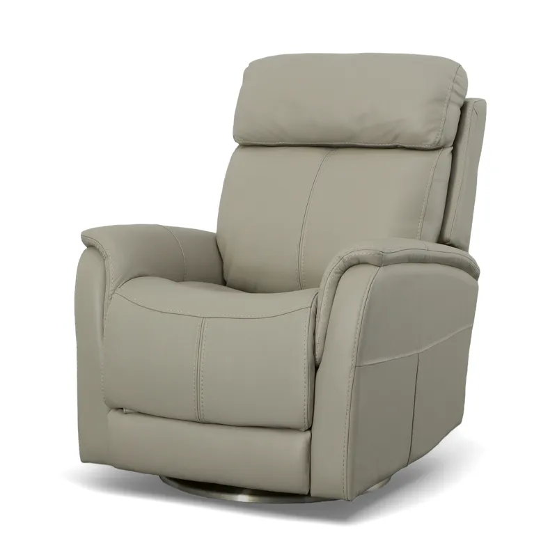 Power Swivel Recliner with Power Headrest