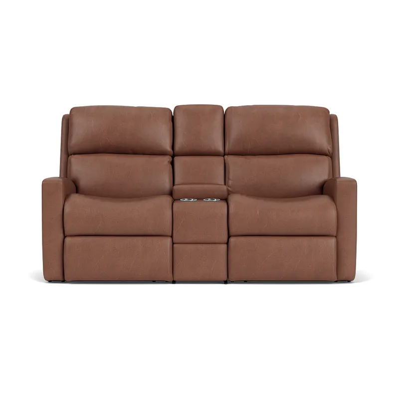 Reclining Loveseat with Console