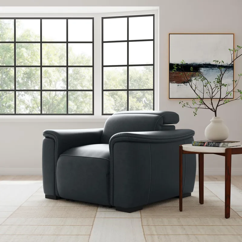 Power Recliner with Power Headrest