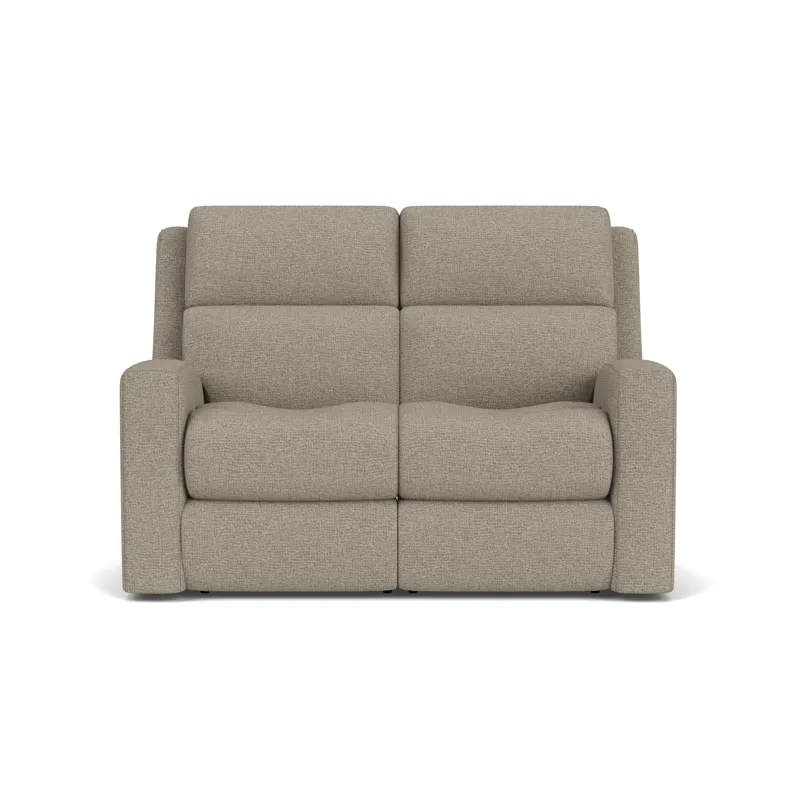 Power Reclining Loveseat with Power Headrests & Lumbar