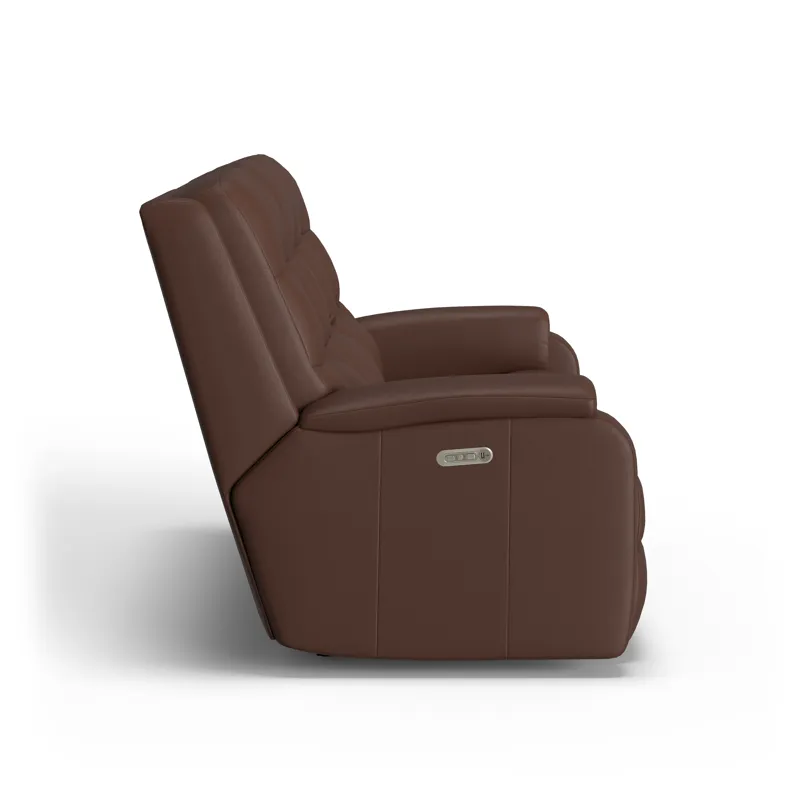Power Reclining Sofa with Power Headrests