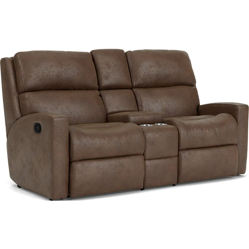 Reclining Loveseat with Console