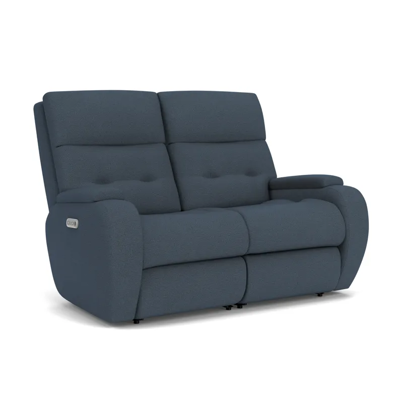 Power Reclining Loveseat with Power Headrests