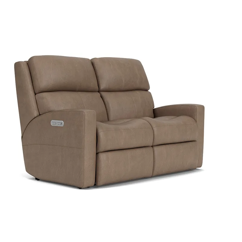 Power Reclining Loveseat with Power Headrests