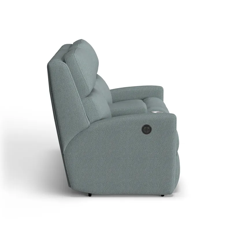 Power Reclining Loveseat with Console