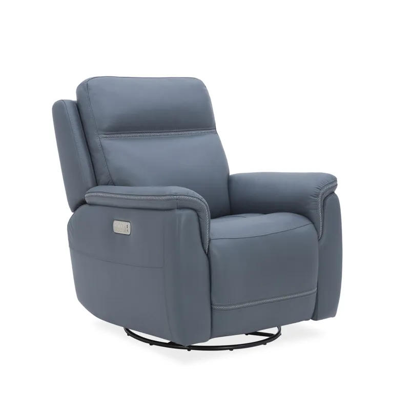 Swivel Glider with Power Headrest, Lumbar, Heat & Massage