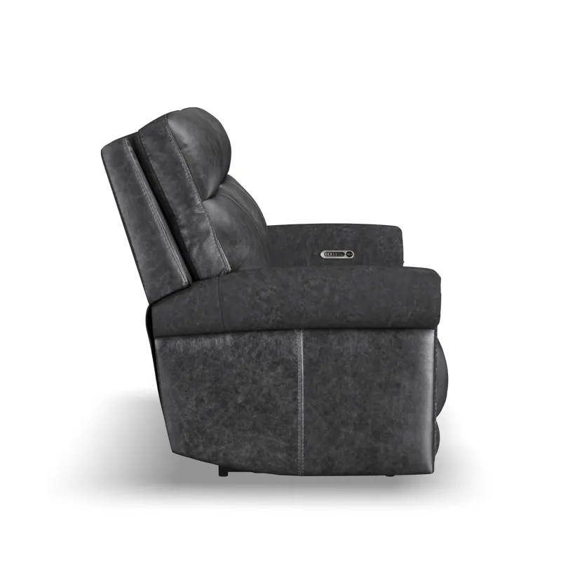 Power Reclining Loveseat with Power Headrest & Lumbar