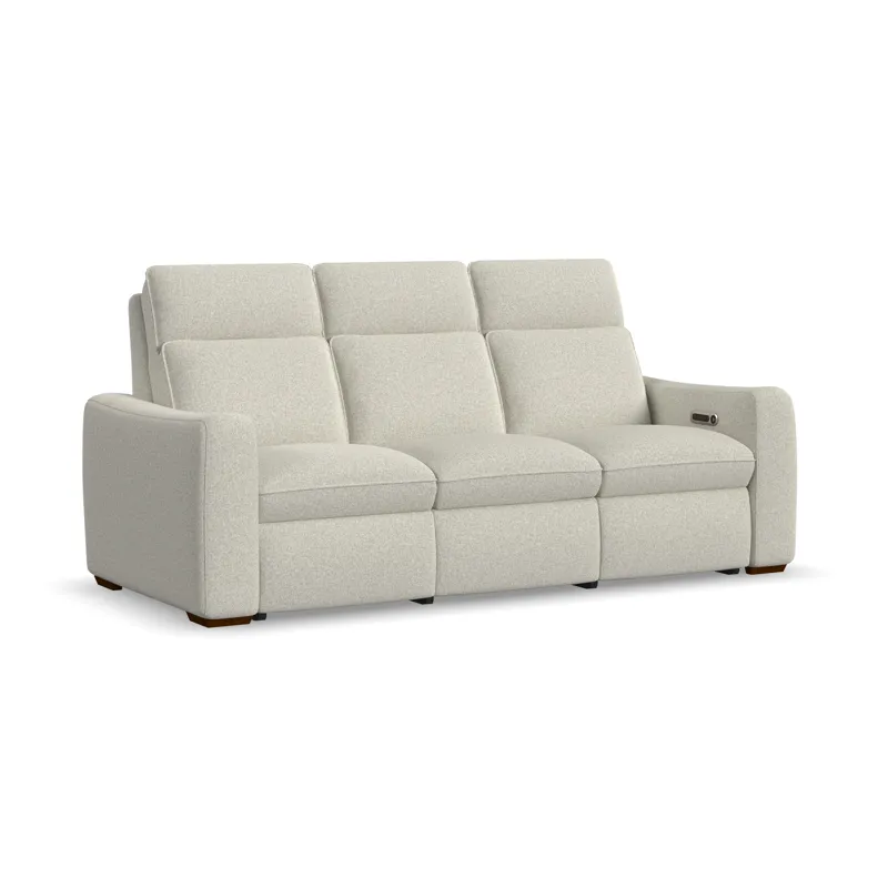 Power Reclining Sofa with Power Headrest & Lumbar